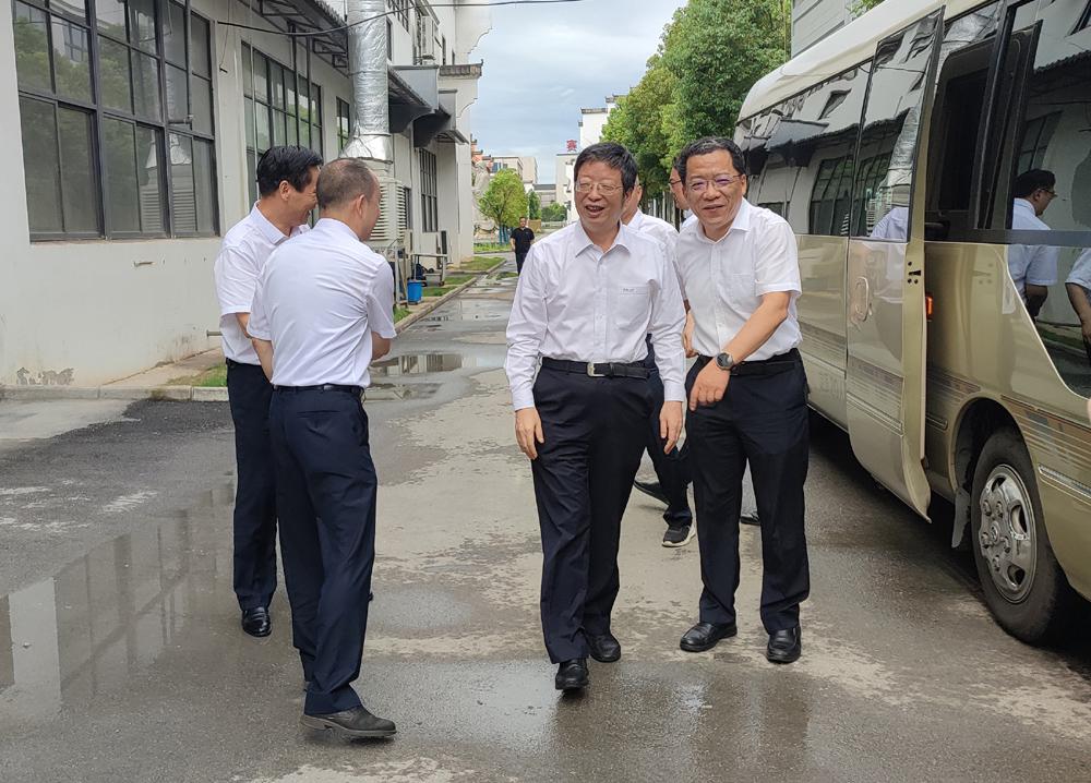 省委宣傳部及市委領導一行來公司視察調研